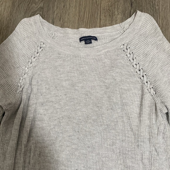 AEO Gray Sweater - Picture 2 of 4